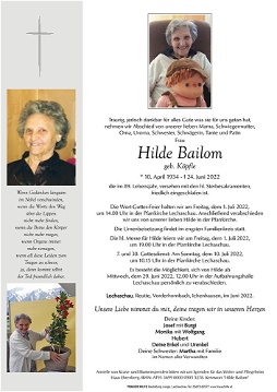 Hilde Bailom